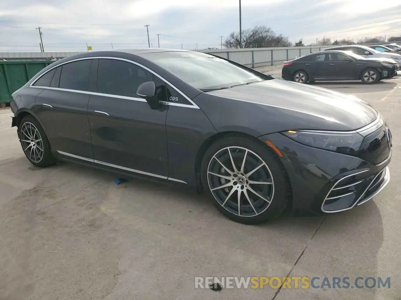 4 fotografías del automóvil dañado W1KCG4EB6PA027580 MERCEDES-BENZ EQS SEDAN 2023