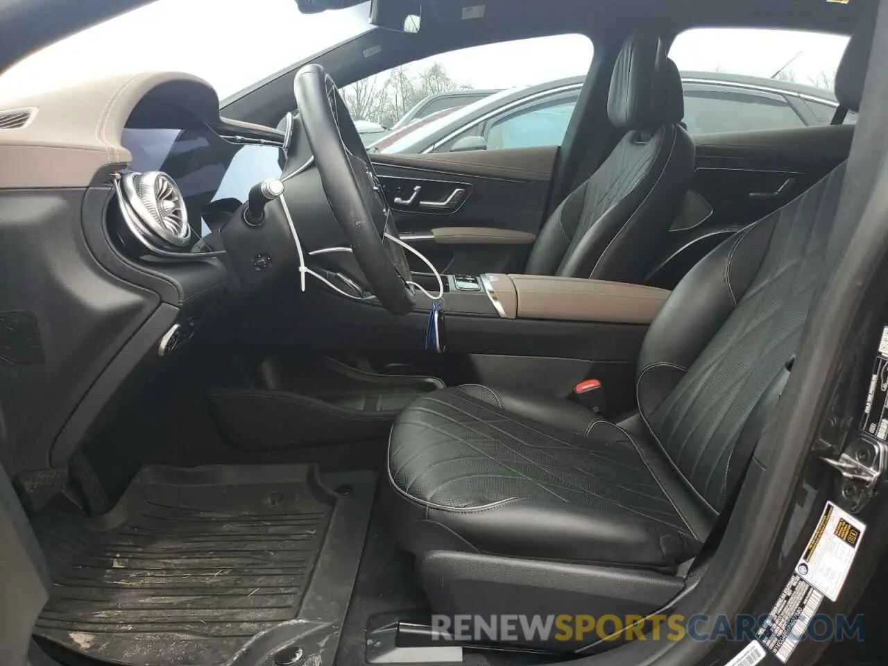 7 fotografías del automóvil dañado W1KCG4EB6PA027580 MERCEDES-BENZ EQS SEDAN 2023