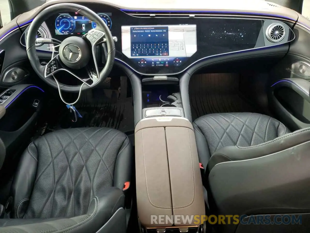 8 fotografías del automóvil dañado W1KCG4EB6PA027580 MERCEDES-BENZ EQS SEDAN 2023