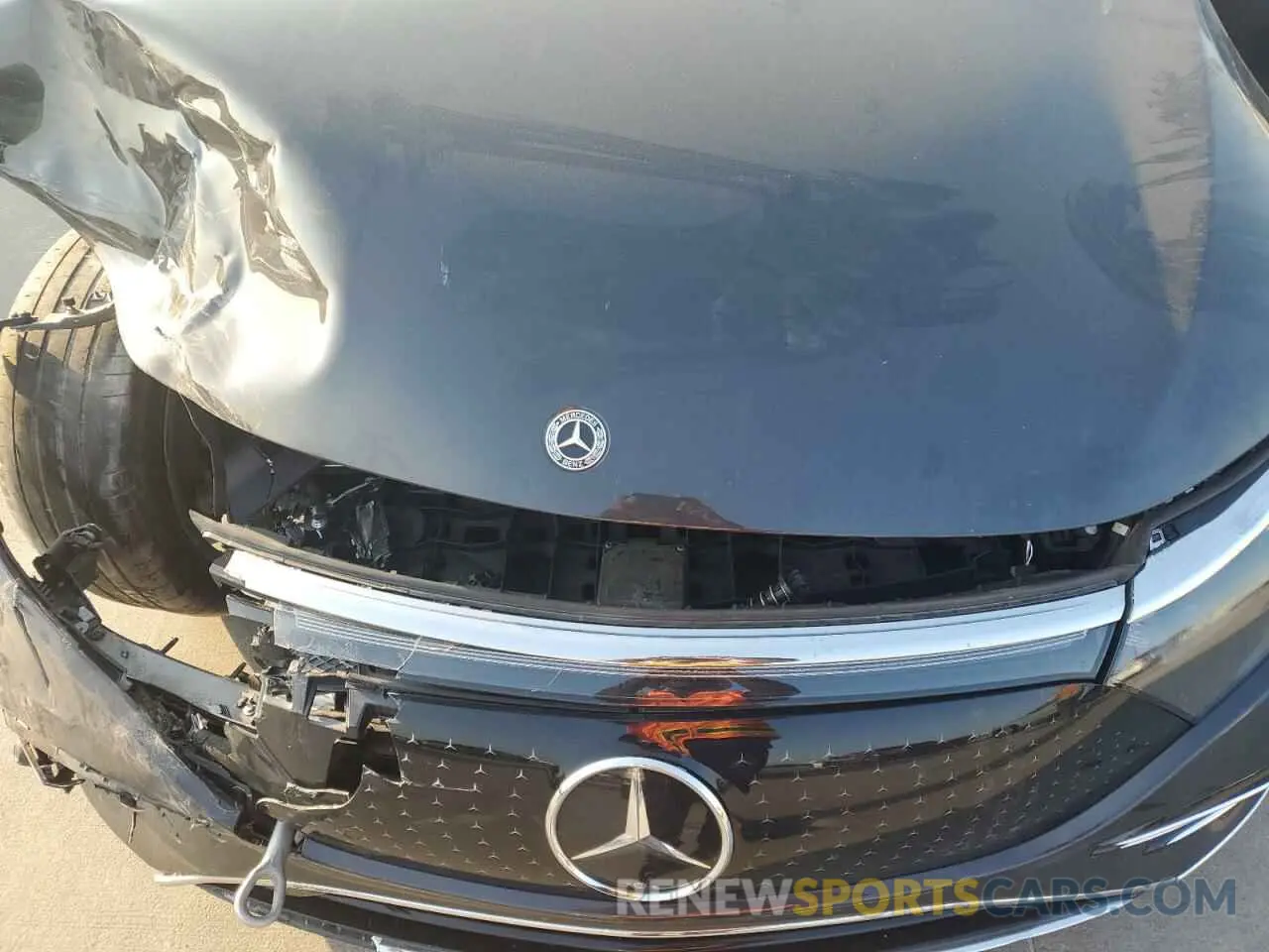 11 fotografías del automóvil dañado W1KCG4EB8PA028102 MERCEDES-BENZ EQS SEDAN 2023