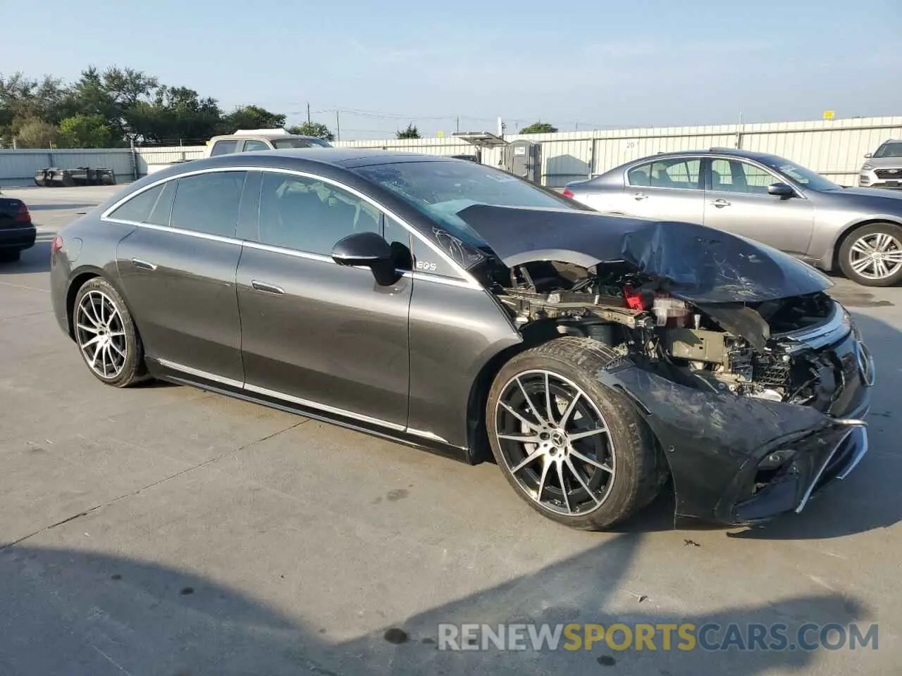 4 fotografías del automóvil dañado W1KCG4EB8PA028102 MERCEDES-BENZ EQS SEDAN 2023