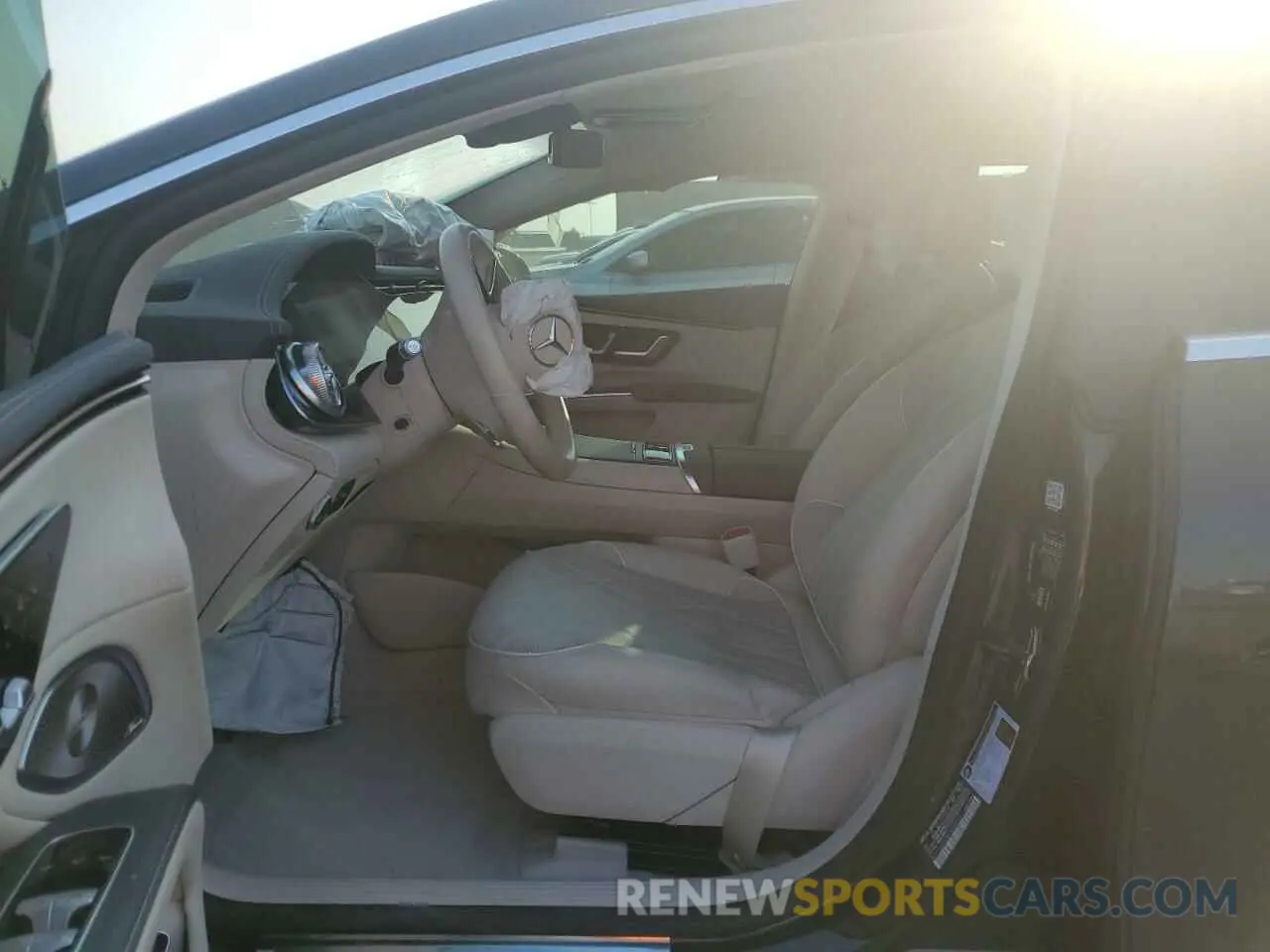 7 fotografías del automóvil dañado W1KCG4EB8PA028102 MERCEDES-BENZ EQS SEDAN 2023