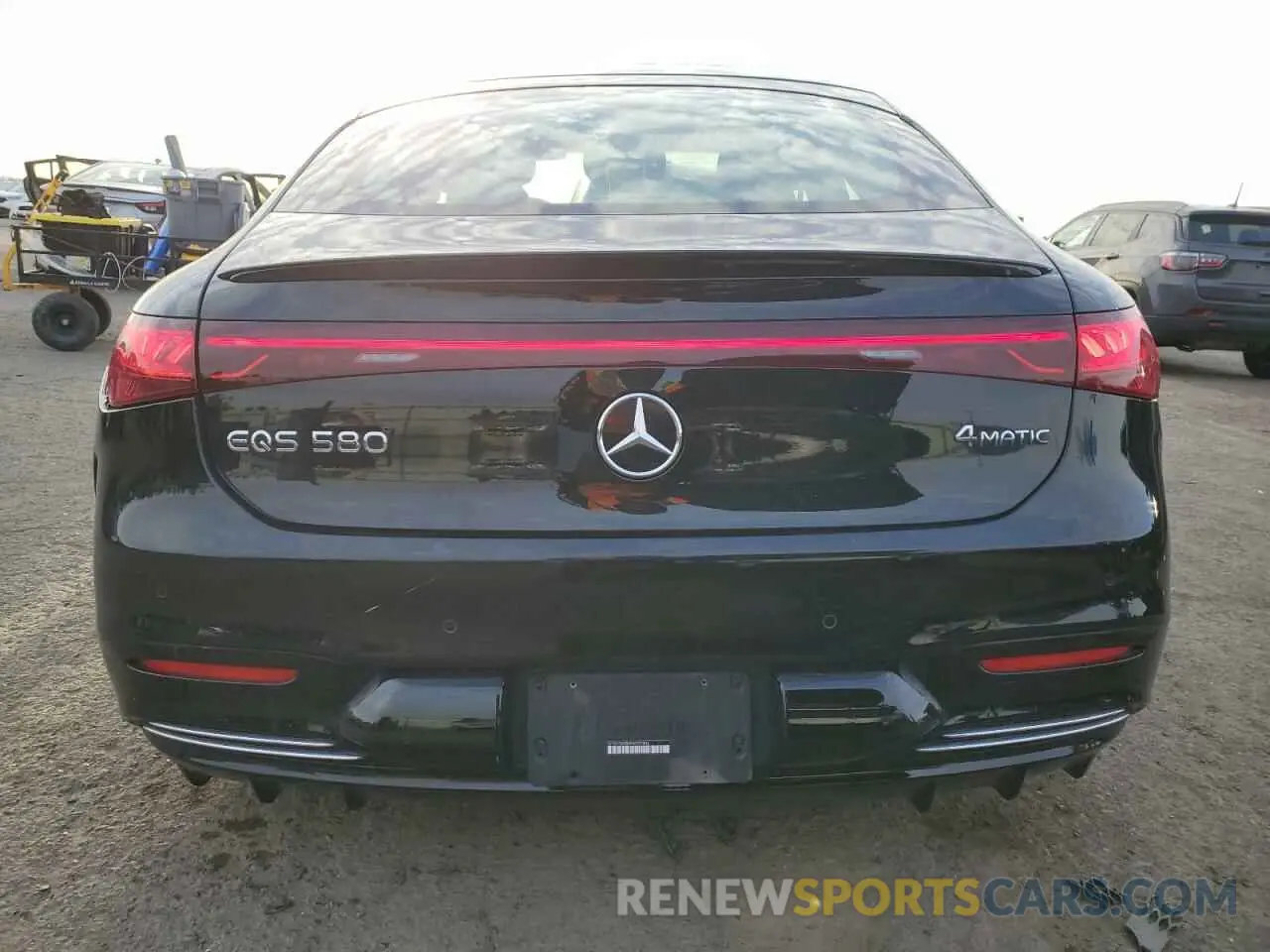 6 fotografías del automóvil dañado W1KCG4EBXPA037836 MERCEDES-BENZ EQS SEDAN 2023