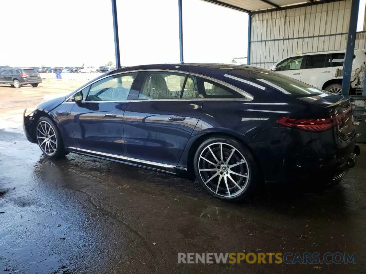 2 fotografías del automóvil dañado W1KCG4EBXPA041367 MERCEDES-BENZ EQS SEDAN 2023