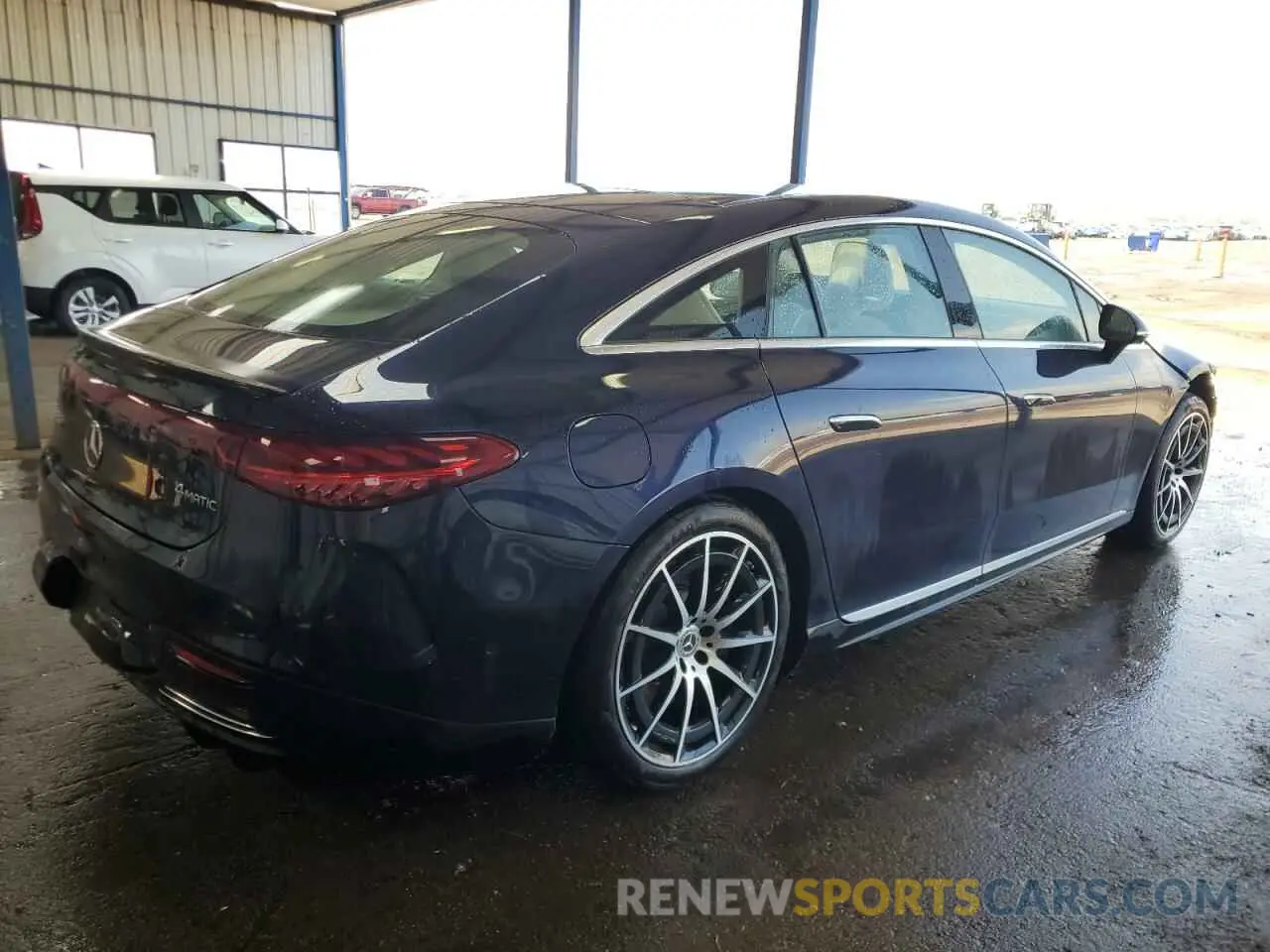 3 fotografías del automóvil dañado W1KCG4EBXPA041367 MERCEDES-BENZ EQS SEDAN 2023