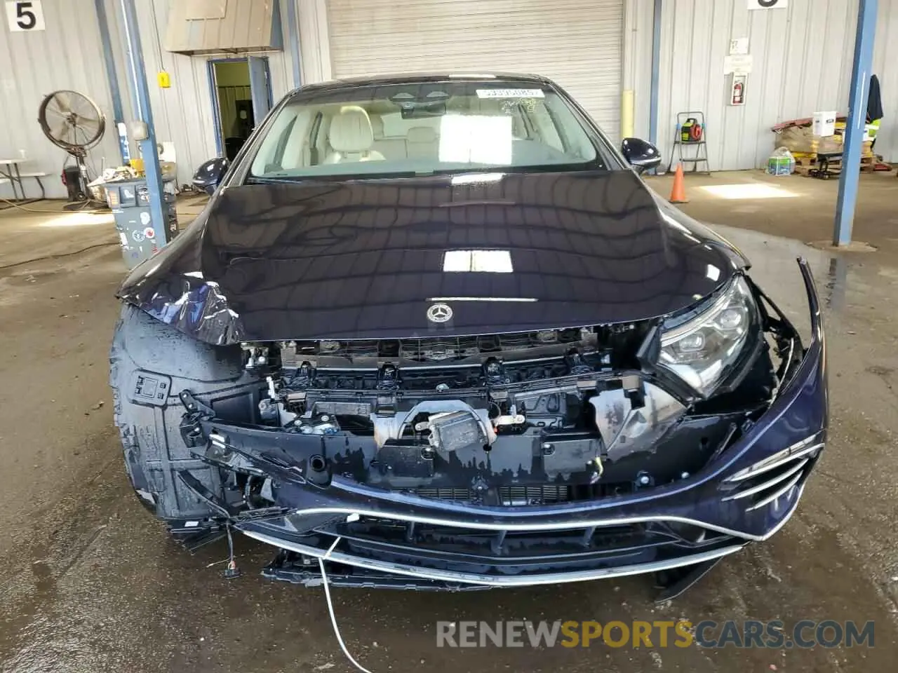 5 fotografías del automóvil dañado W1KCG4EBXPA041367 MERCEDES-BENZ EQS SEDAN 2023