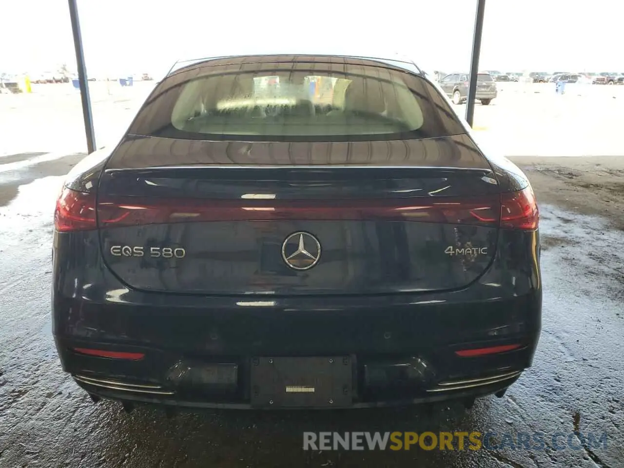 6 fotografías del automóvil dañado W1KCG4EBXPA041367 MERCEDES-BENZ EQS SEDAN 2023