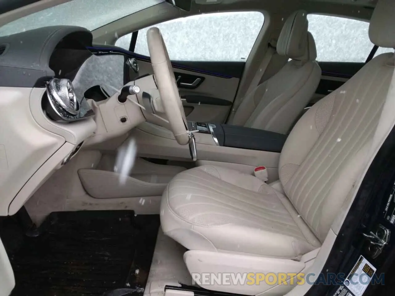 7 fotografías del automóvil dañado W1KCG4EBXPA041367 MERCEDES-BENZ EQS SEDAN 2023