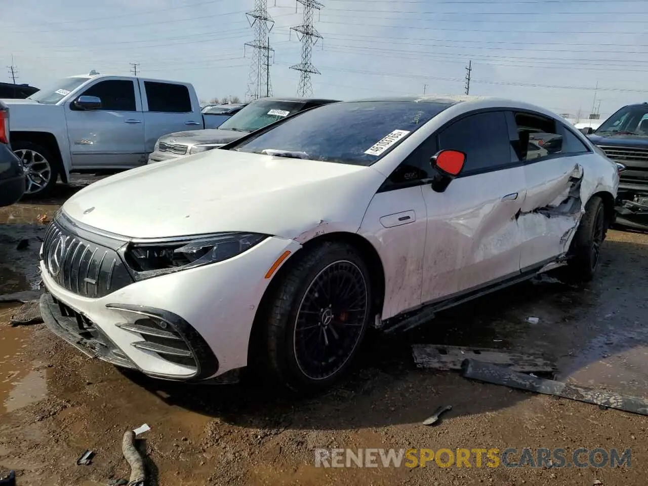 1 fotografías del automóvil dañado W1KCG5FB6PA038082 MERCEDES-BENZ EQS SEDAN 2023
