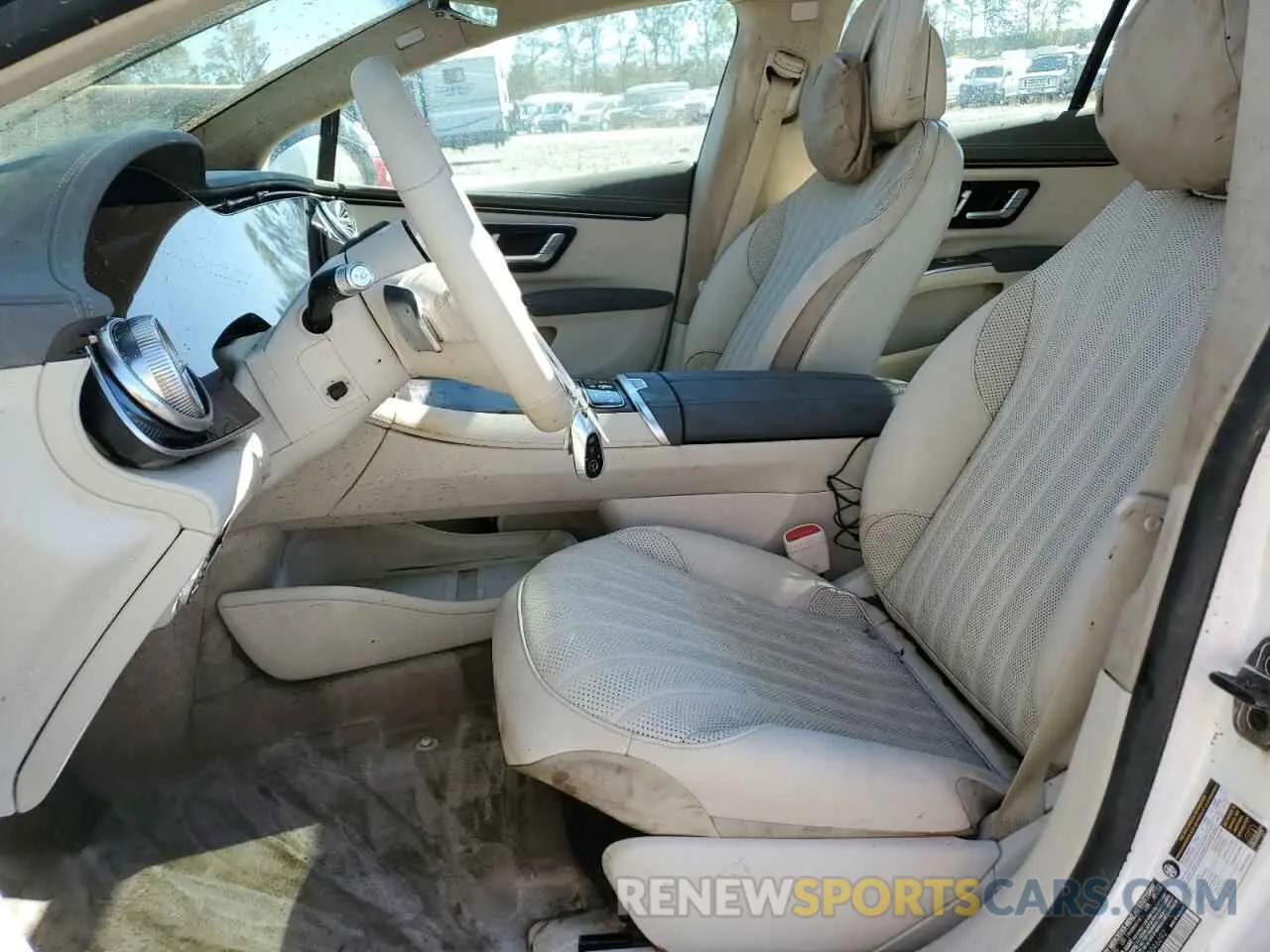 7 fotografías del automóvil dañado W1KCG2DB1RA046692 MERCEDES-BENZ EQS SEDAN 2024
