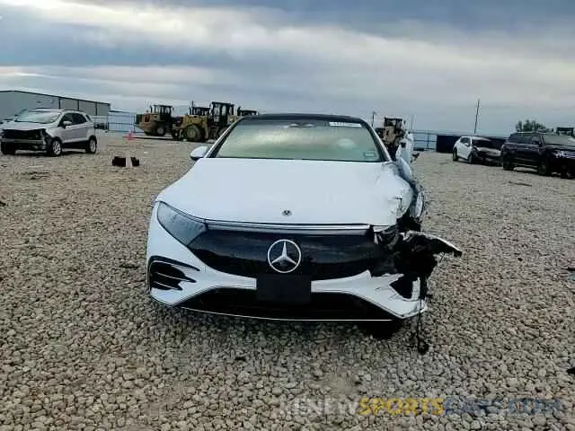 13 fotografías del automóvil dañado W1KCG2DB5RA047442 MERCEDES-BENZ EQS SEDAN 2024