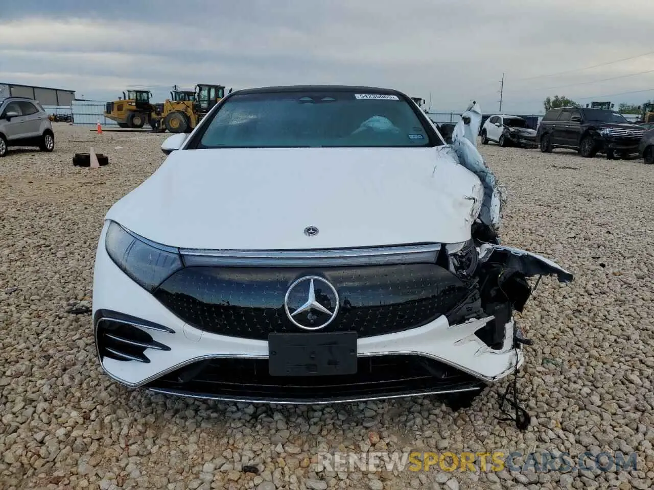 5 fotografías del automóvil dañado W1KCG2DB5RA047442 MERCEDES-BENZ EQS SEDAN 2024