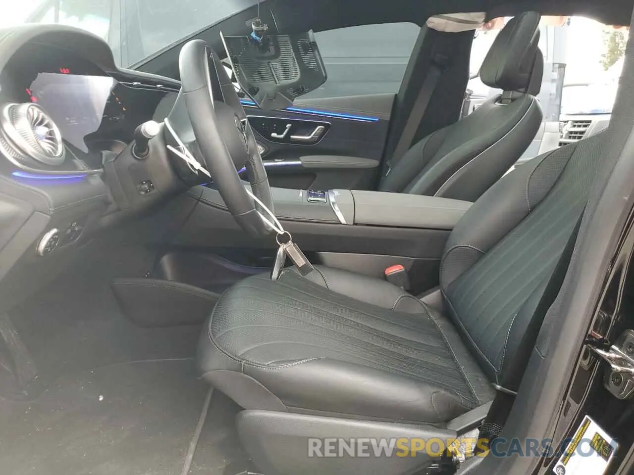 7 fotografías del automóvil dañado W1KCG2DB7RA048382 MERCEDES-BENZ EQS SEDAN 2024