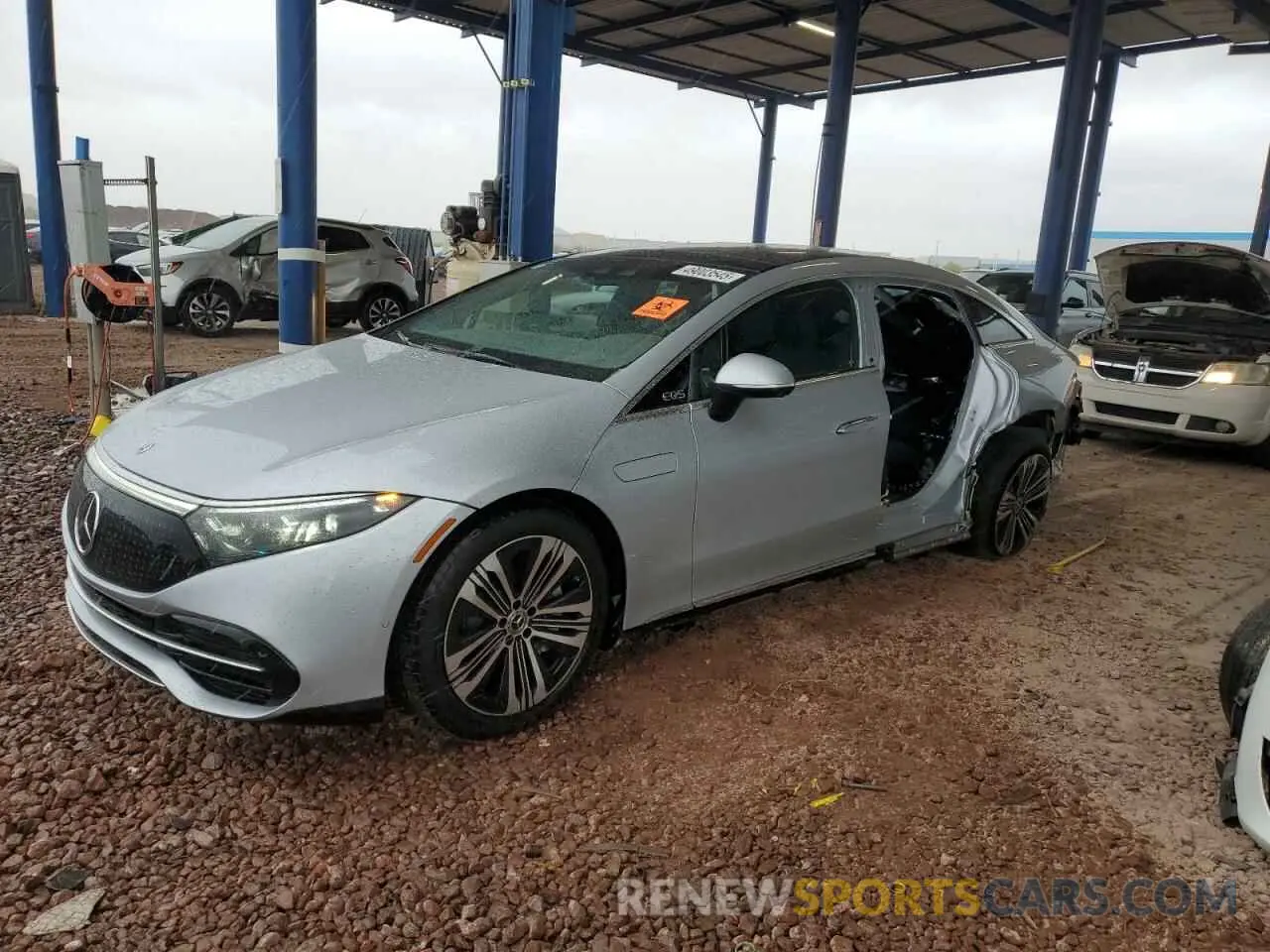 1 fotografías del automóvil dañado W1KCG2EB9RA046776 MERCEDES-BENZ EQS SEDAN 2024