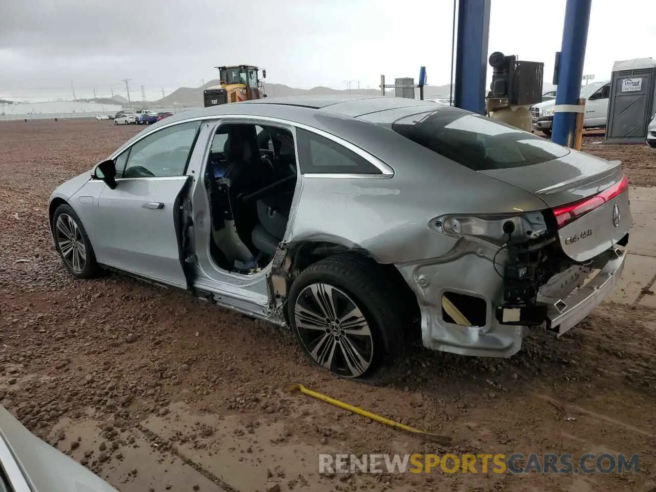 2 fotografías del automóvil dañado W1KCG2EB9RA046776 MERCEDES-BENZ EQS SEDAN 2024