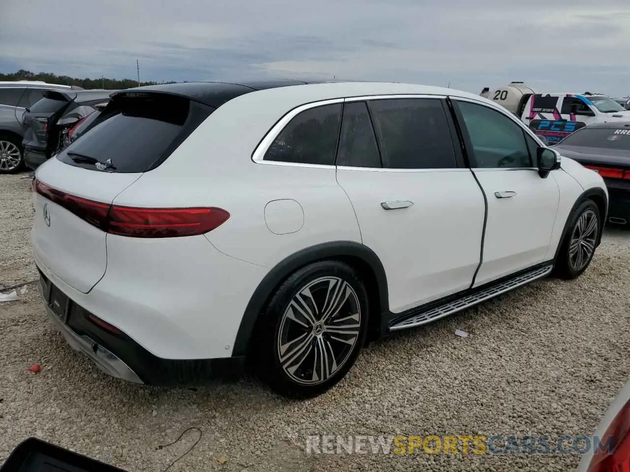 3 fotografías del automóvil dañado 4JGDM2DB0PA012078 MERCEDES-BENZ EQS SUV 45 2023