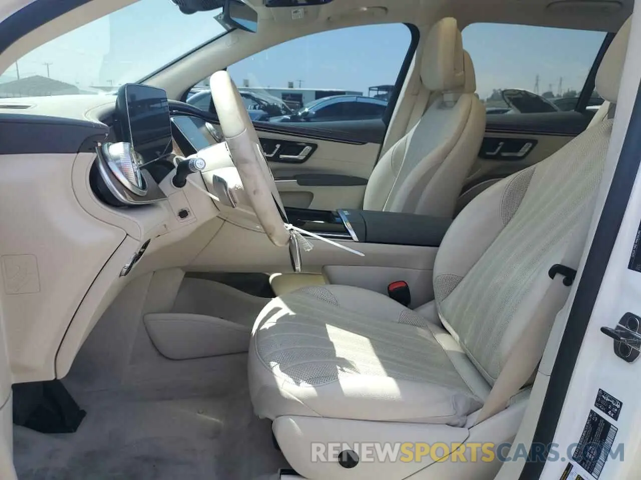 7 fotografías del automóvil dañado 4JGDM2DB2PA012566 MERCEDES-BENZ EQS SUV 45 2023