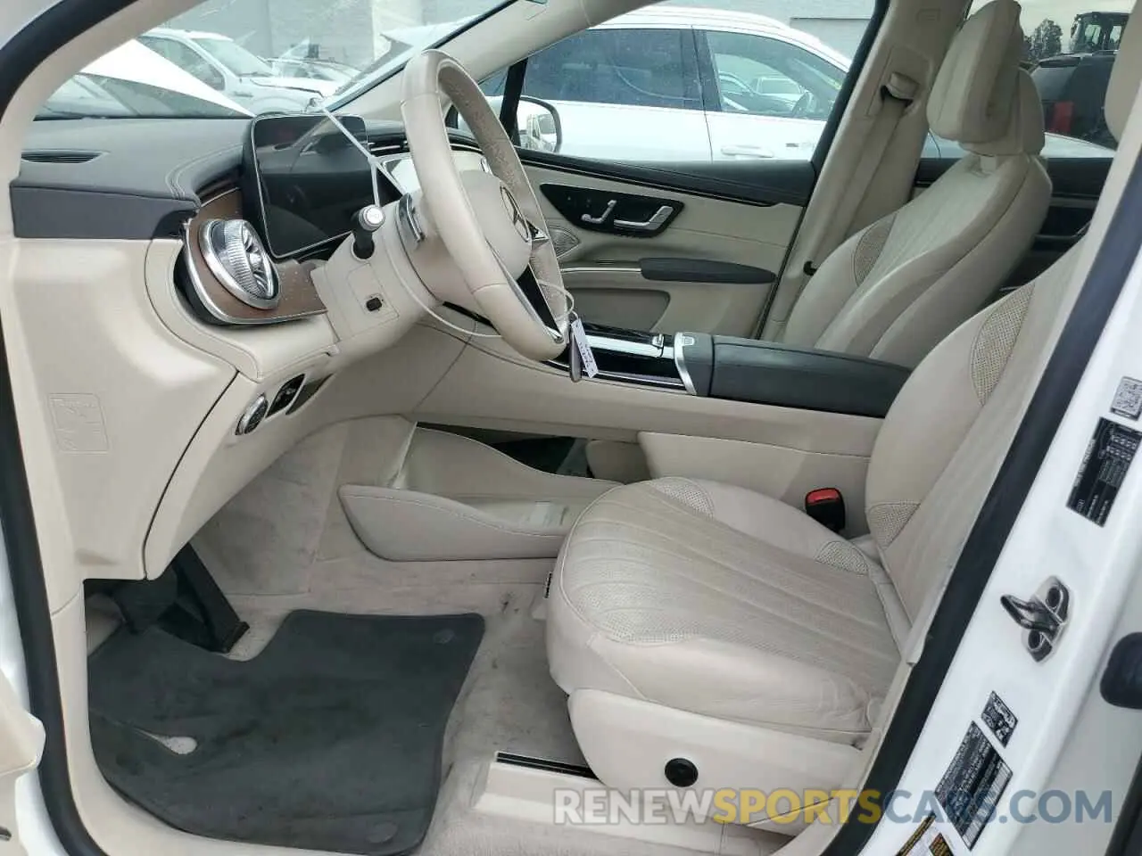 7 fotografías del automóvil dañado 4JGDM2DB8PA010658 MERCEDES-BENZ EQS SUV 45 2023