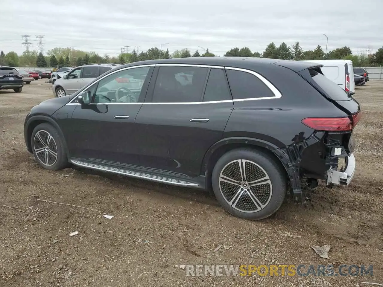 2 fotografías del automóvil dañado 4JGDM2EB1PA006658 MERCEDES-BENZ EQS SUV 45 2023