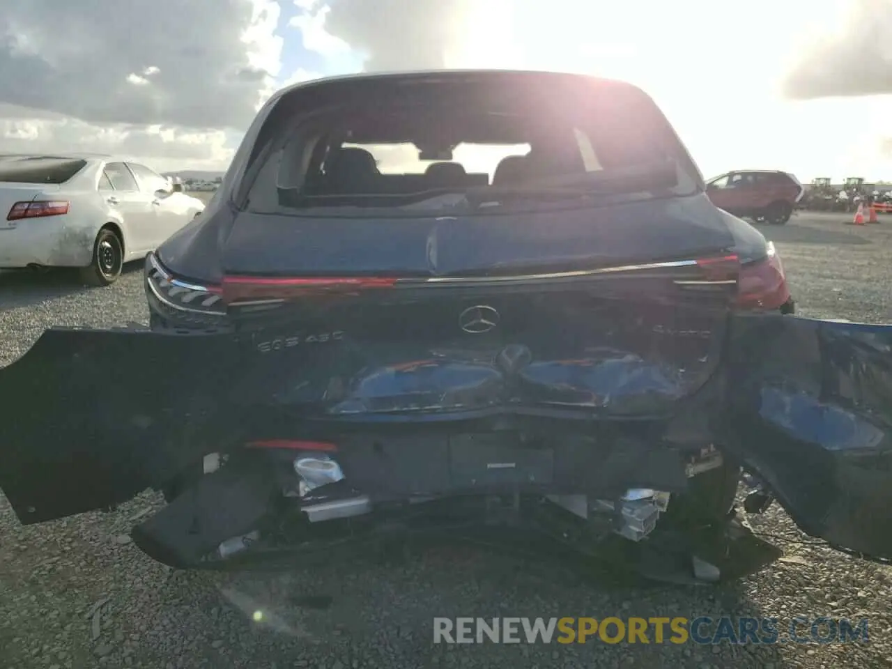 6 fotografías del automóvil dañado 4JGDM2EB4PA029674 MERCEDES-BENZ EQS SUV 45 2023