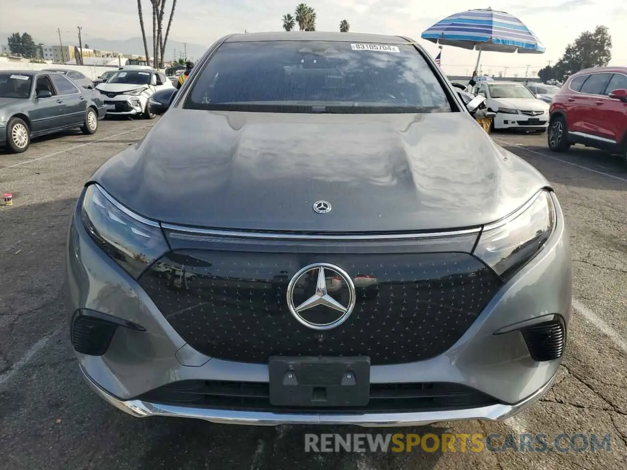 5 fotografías del automóvil dañado 4JGDM2EB7PA016014 MERCEDES-BENZ EQS SUV 45 2023