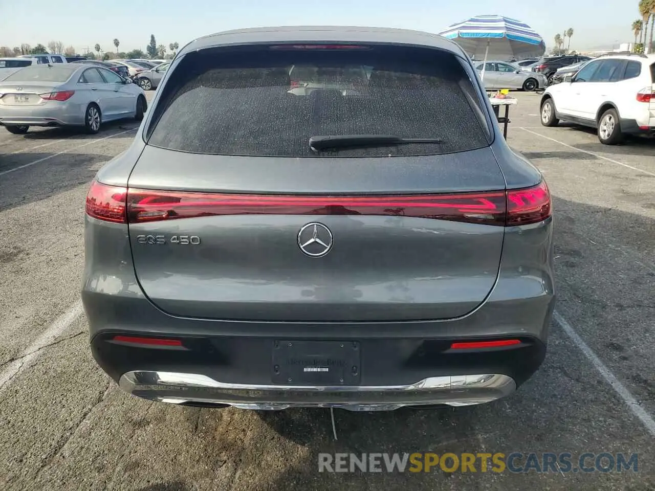 6 fotografías del automóvil dañado 4JGDM2EB7PA016014 MERCEDES-BENZ EQS SUV 45 2023