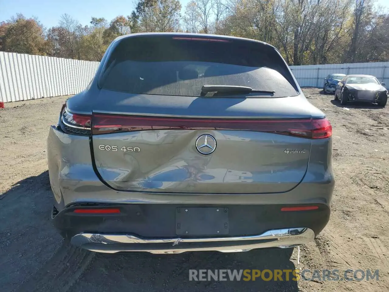 6 fotografías del automóvil dañado 4JGDM2EB7PA029104 MERCEDES-BENZ EQS SUV 45 2023