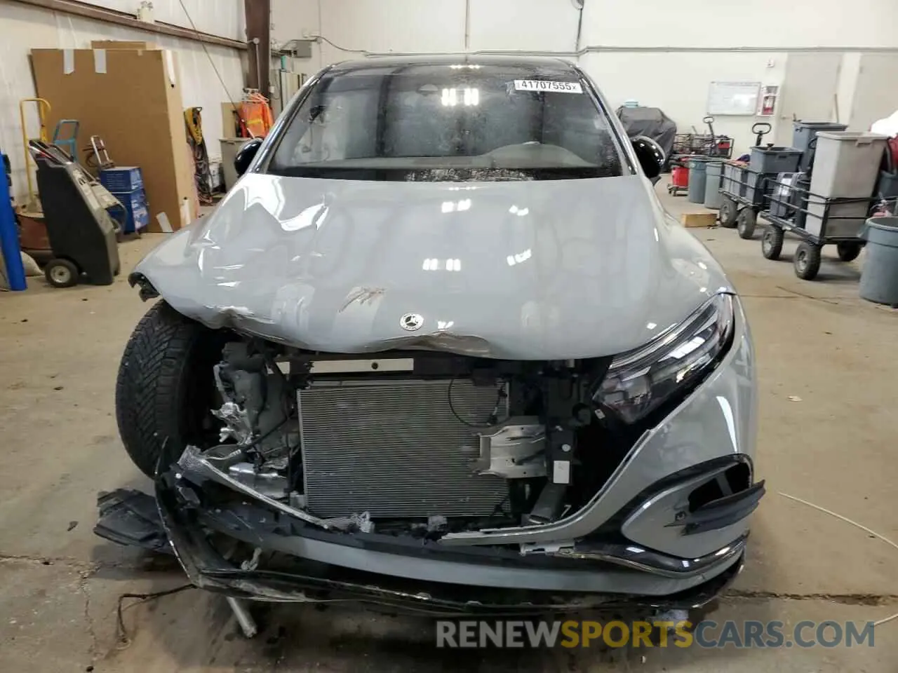 5 fotografías del automóvil dañado 4JGDM4EB0PA016187 MERCEDES-BENZ EQS SUV 58 2023