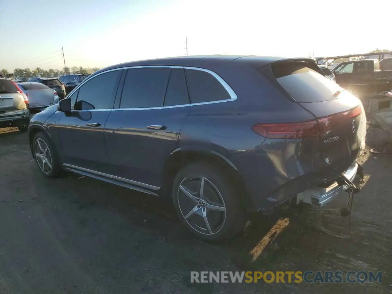 2 fotografías del automóvil dañado 4JGDM4EB2PA016479 MERCEDES-BENZ EQS SUV 58 2023