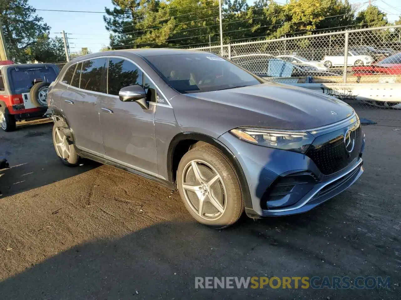 4 fotografías del automóvil dañado 4JGDM4EB2PA016479 MERCEDES-BENZ EQS SUV 58 2023