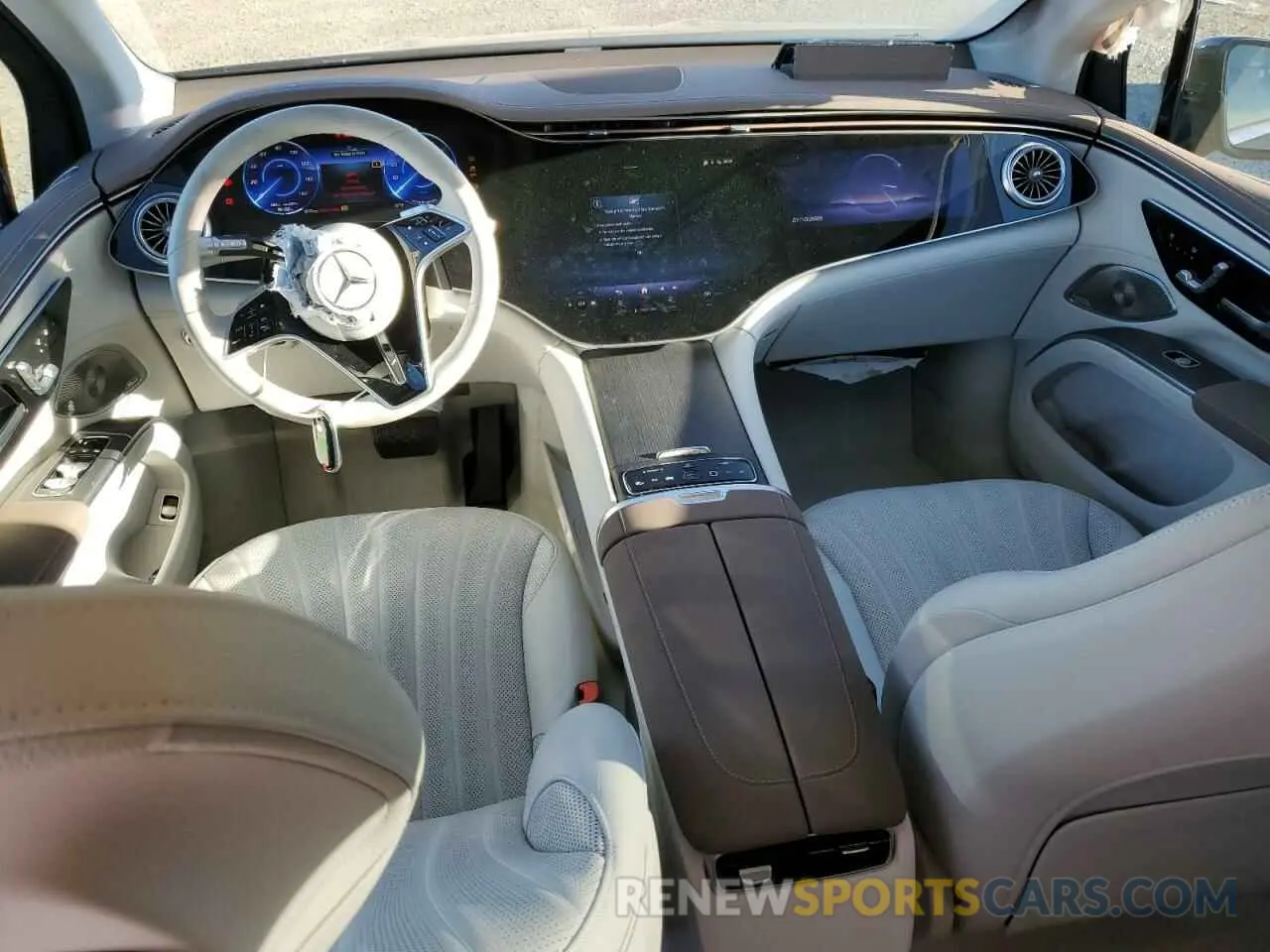 8 fotografías del automóvil dañado 4JGDM4EB3PA026003 MERCEDES-BENZ EQS SUV 58 2023