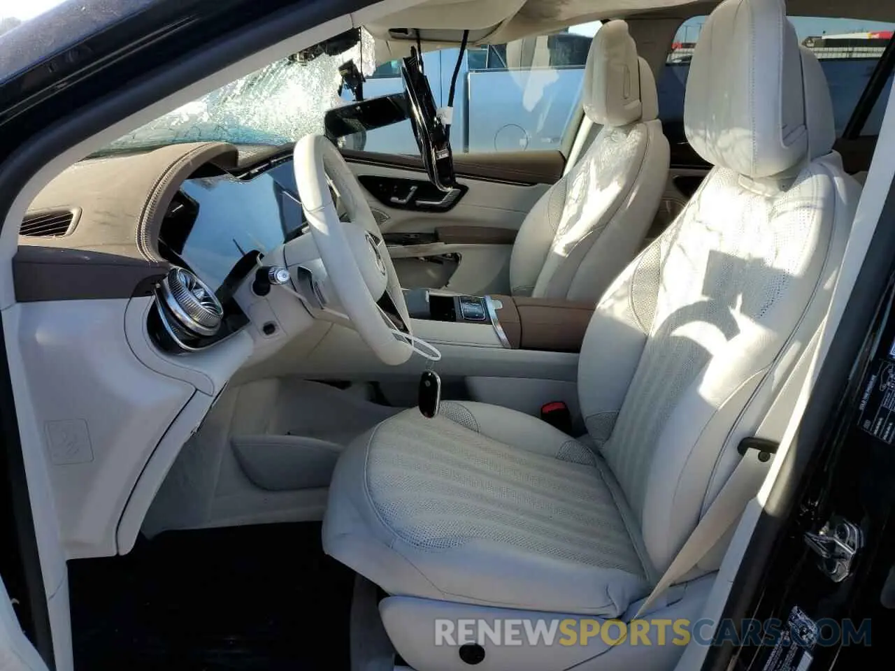 7 fotografías del automóvil dañado 4JGDM4EB6PA012659 MERCEDES-BENZ EQS SUV 58 2023