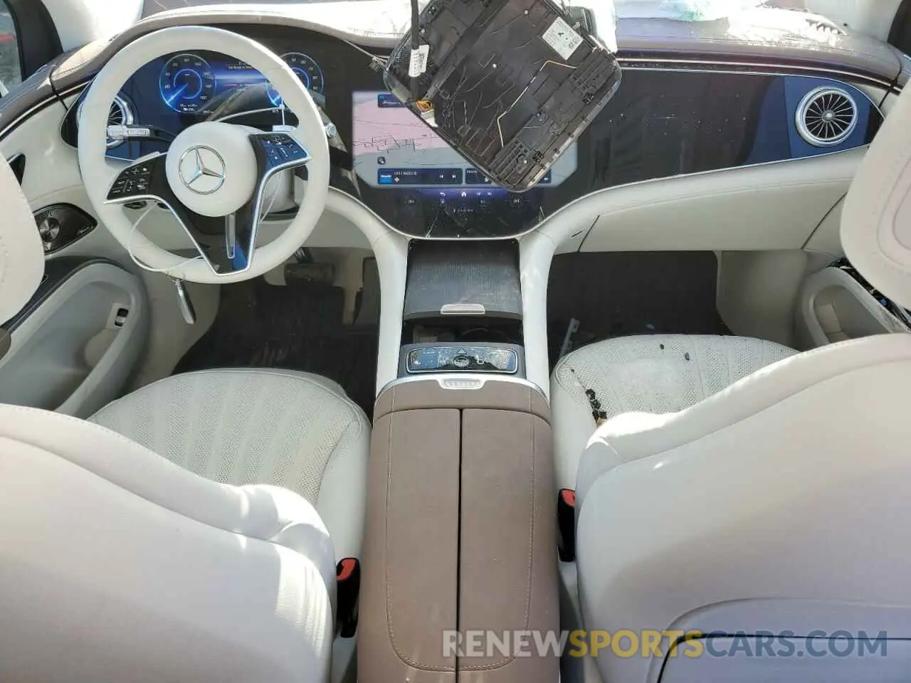 8 fotografías del automóvil dañado 4JGDM4EB6PA012659 MERCEDES-BENZ EQS SUV 58 2023