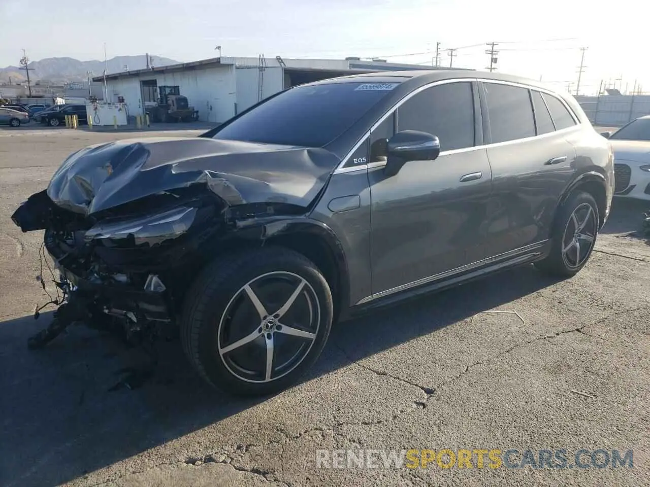 1 fotografías del automóvil dañado 4JGDM4EB6PA017568 MERCEDES-BENZ EQS SUV 58 2023