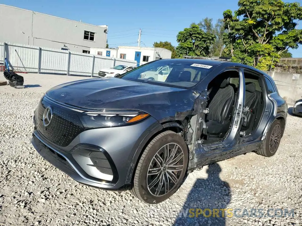 1 fotografías del automóvil dañado 4JGDM4EB7PA002965 MERCEDES-BENZ EQS SUV 58 2023