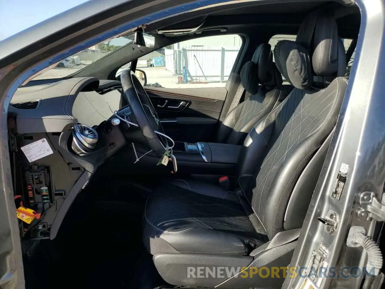 7 fotografías del automóvil dañado 4JGDM4EB7PA002965 MERCEDES-BENZ EQS SUV 58 2023