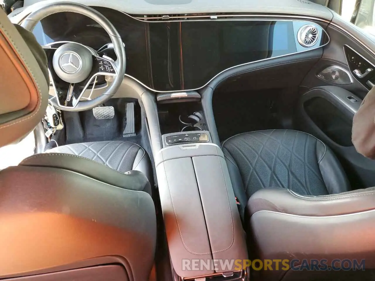 8 fotografías del automóvil dañado 4JGDM4EB7PA002965 MERCEDES-BENZ EQS SUV 58 2023