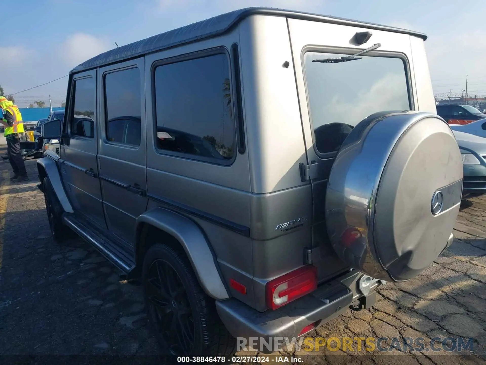 3 fotografías del automóvil dañado WDCYC7FF1GX255895 MERCEDES-BENZ G 2016