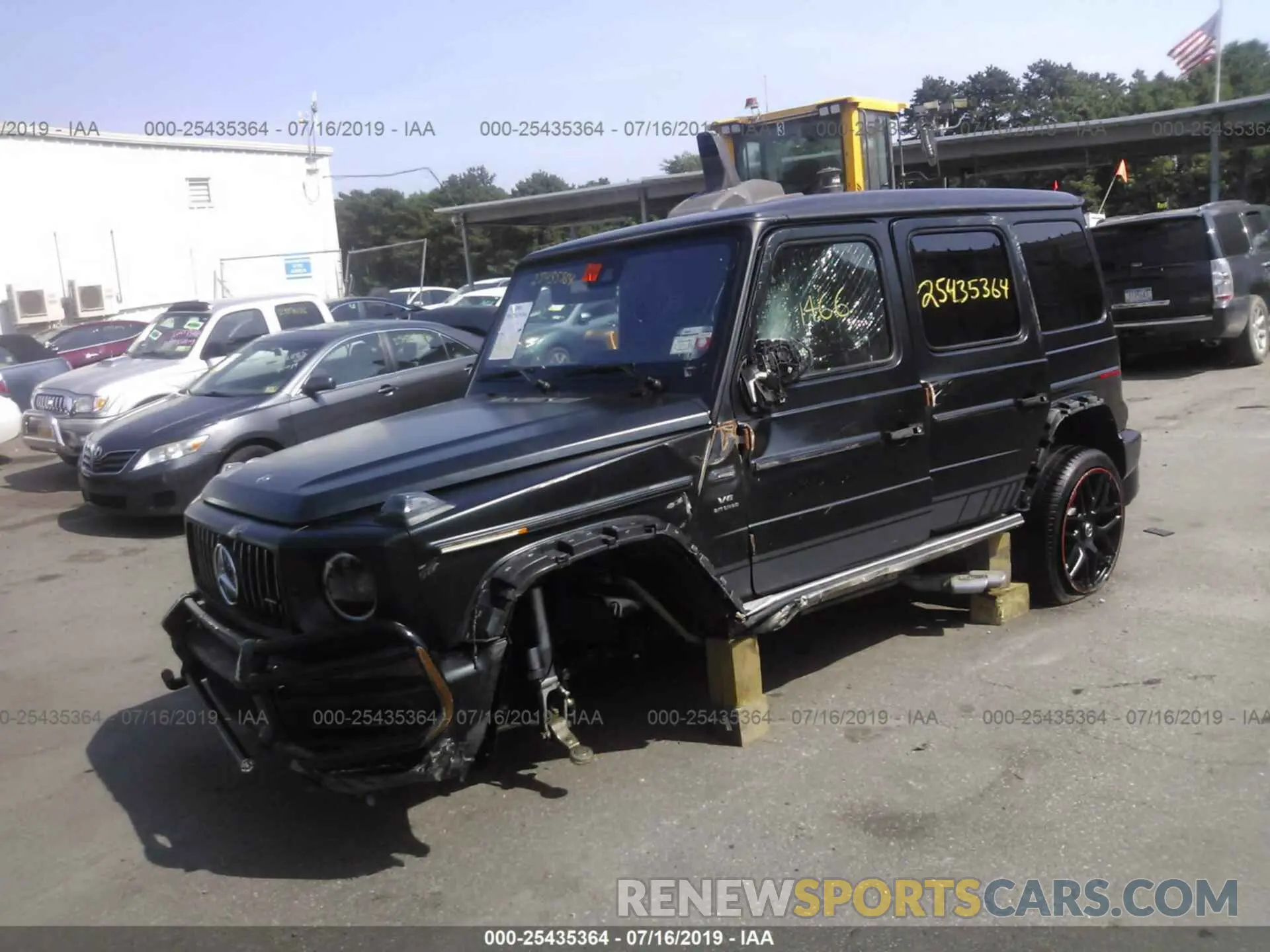 2 fotografías del automóvil dañado WDCYC7HJ8KX303175 MERCEDES-BENZ G 2019