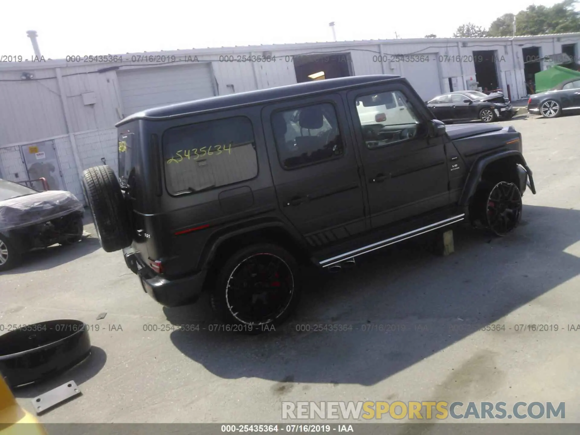 4 fotografías del automóvil dañado WDCYC7HJ8KX303175 MERCEDES-BENZ G 2019