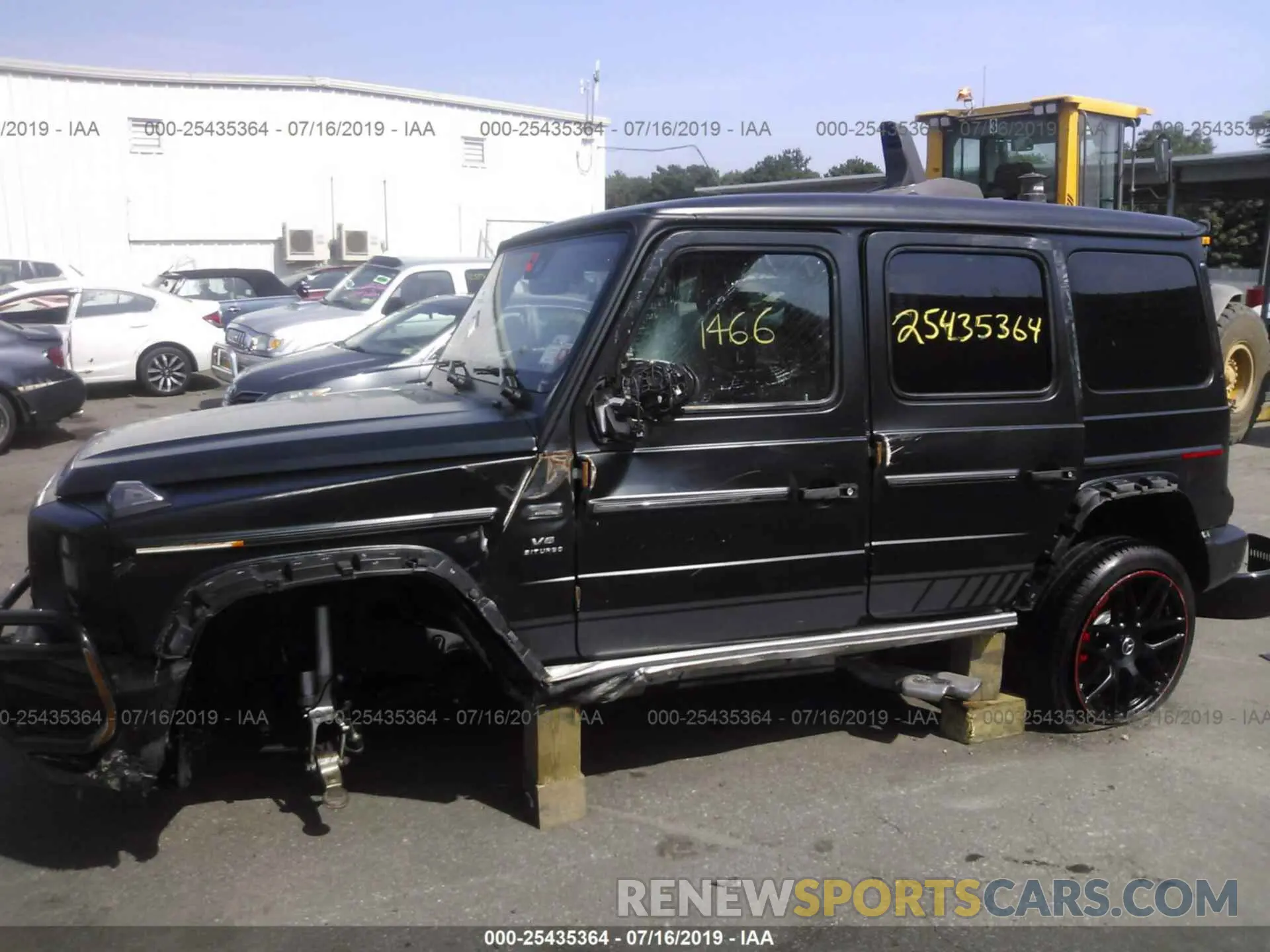 6 fotografías del automóvil dañado WDCYC7HJ8KX303175 MERCEDES-BENZ G 2019
