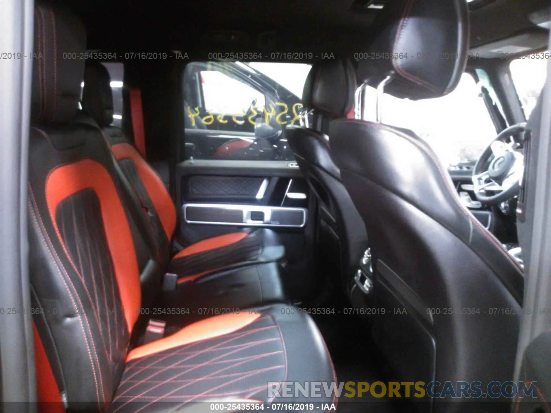 8 fotografías del automóvil dañado WDCYC7HJ8KX303175 MERCEDES-BENZ G 2019