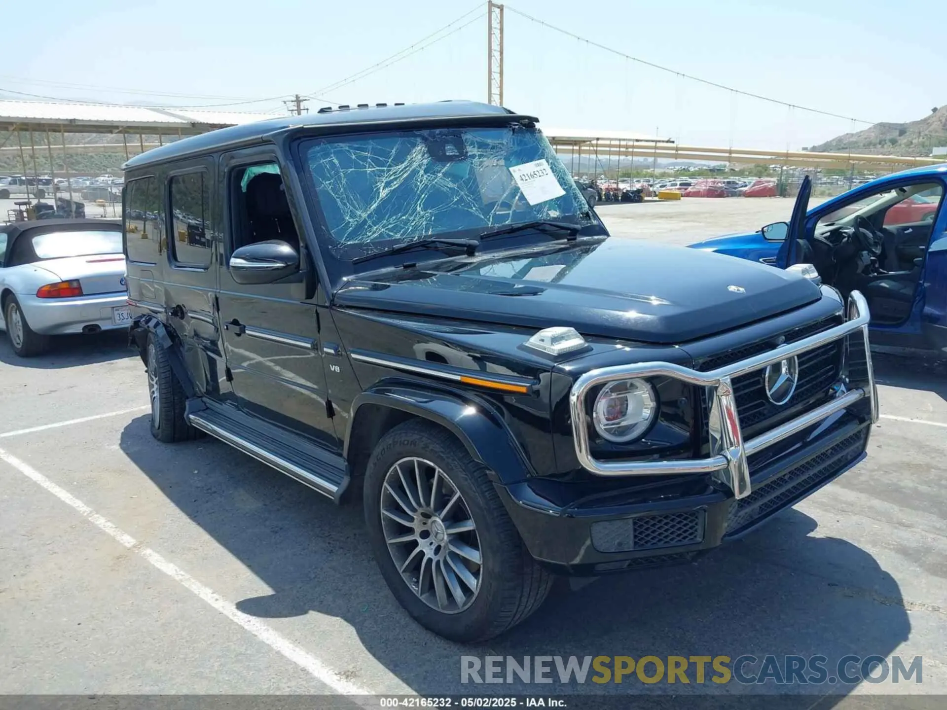 1 fotografías del automóvil dañado W1NYC6BJ6LX340874 MERCEDES-BENZ G 550 2020