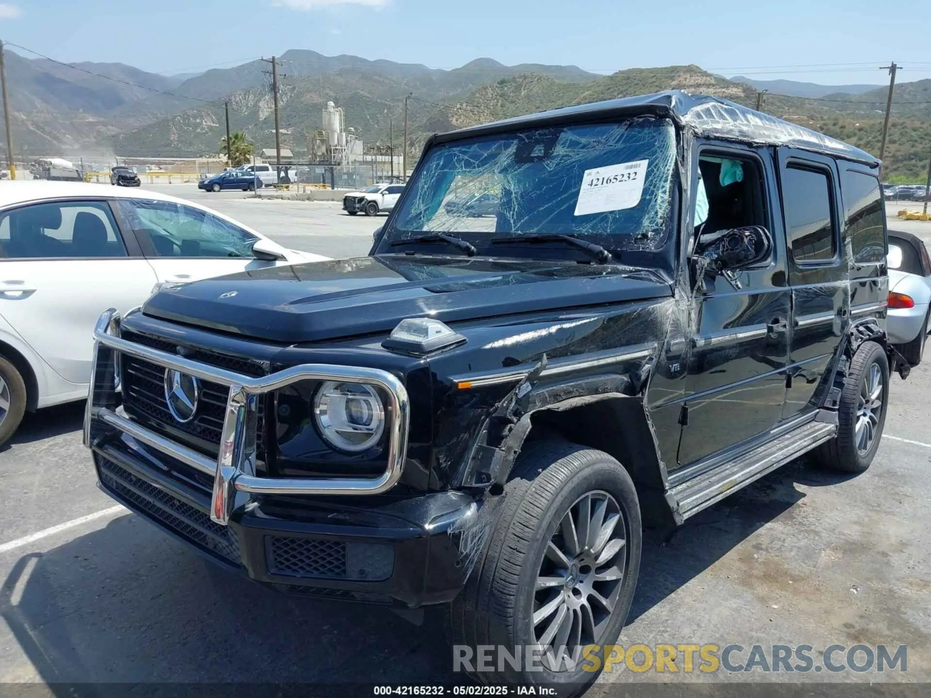 6 fotografías del automóvil dañado W1NYC6BJ6LX340874 MERCEDES-BENZ G 550 2020