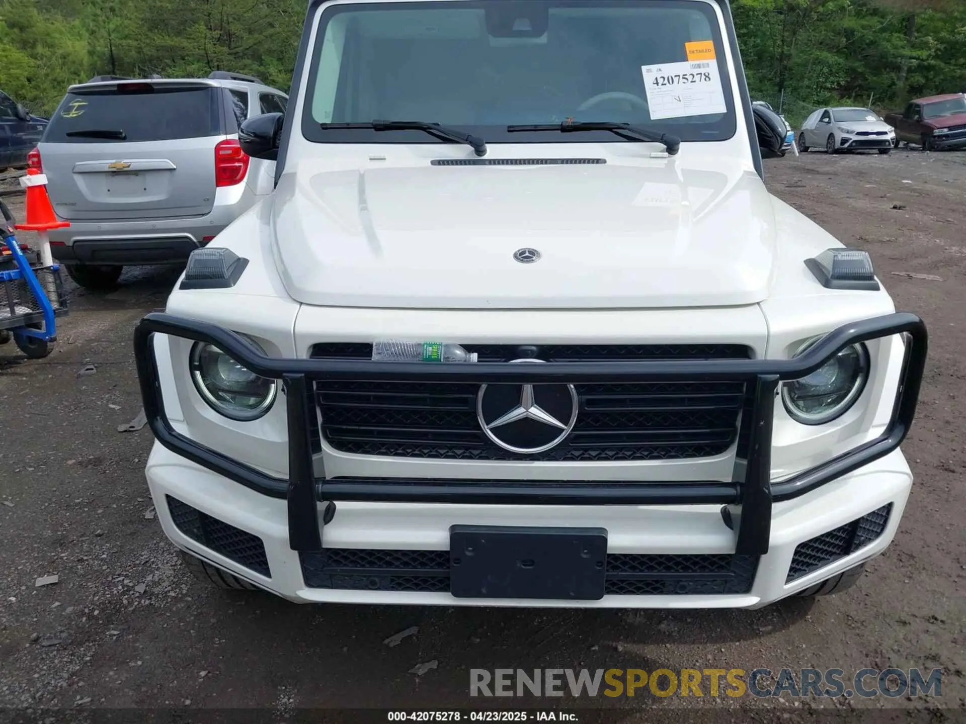 11 fotografías del automóvil dañado W1NYC6BJ7LX340513 MERCEDES-BENZ G 550 2020