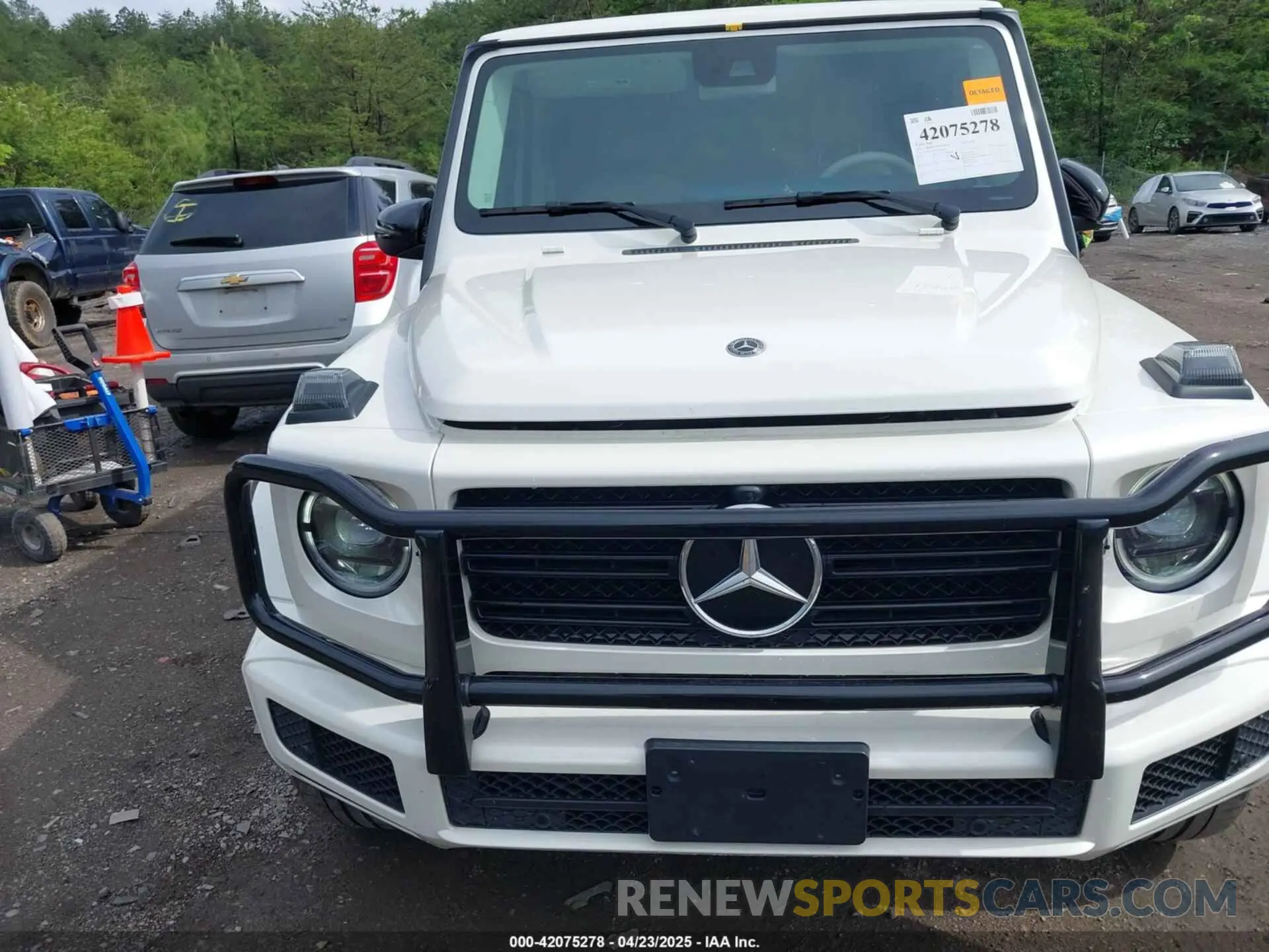 6 fotografías del automóvil dañado W1NYC6BJ7LX340513 MERCEDES-BENZ G 550 2020