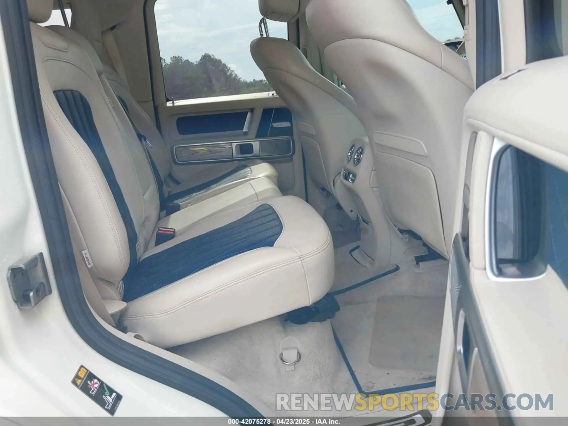 8 fotografías del automóvil dañado W1NYC6BJ7LX340513 MERCEDES-BENZ G 550 2020