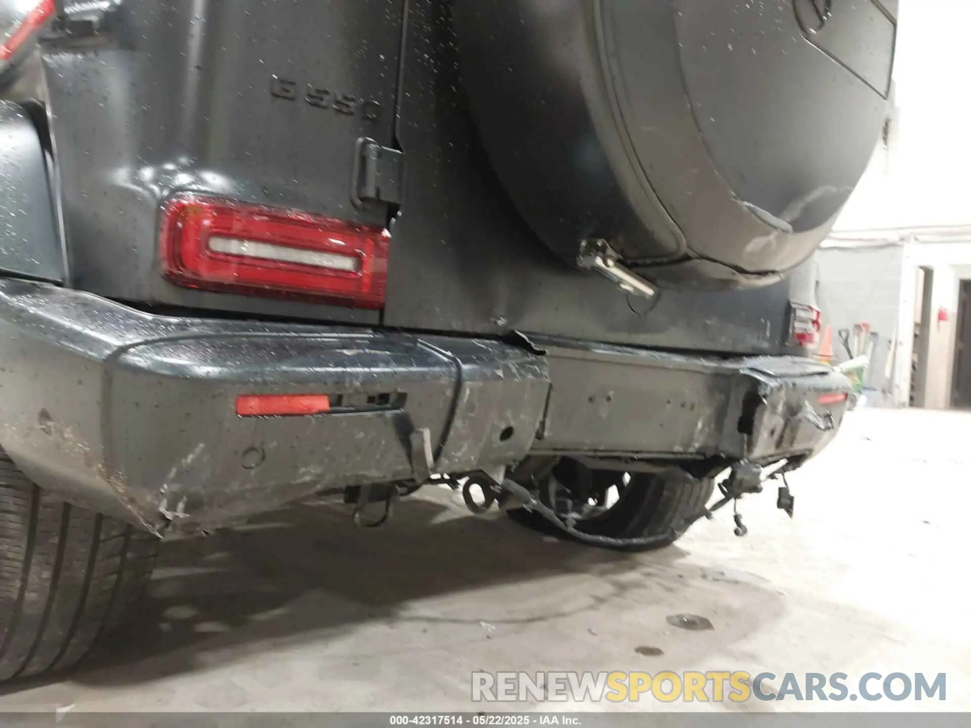 17 fotografías del automóvil dañado W1NYC6BJ8MX383842 MERCEDES-BENZ G 550 2021