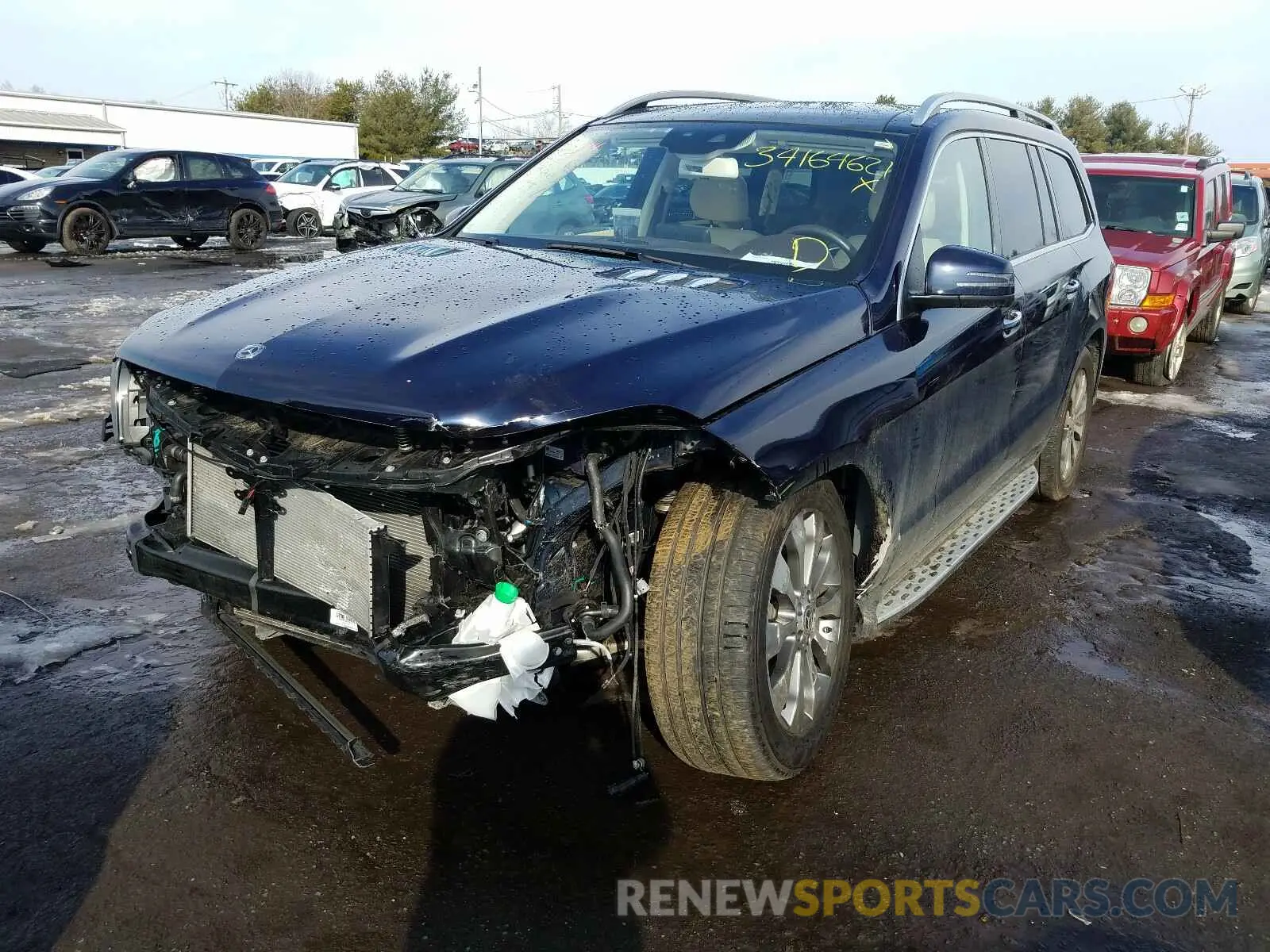 2 fotografías del automóvil dañado 4JGDF6EE3KB228052 MERCEDES-BENZ G CLASS 2019