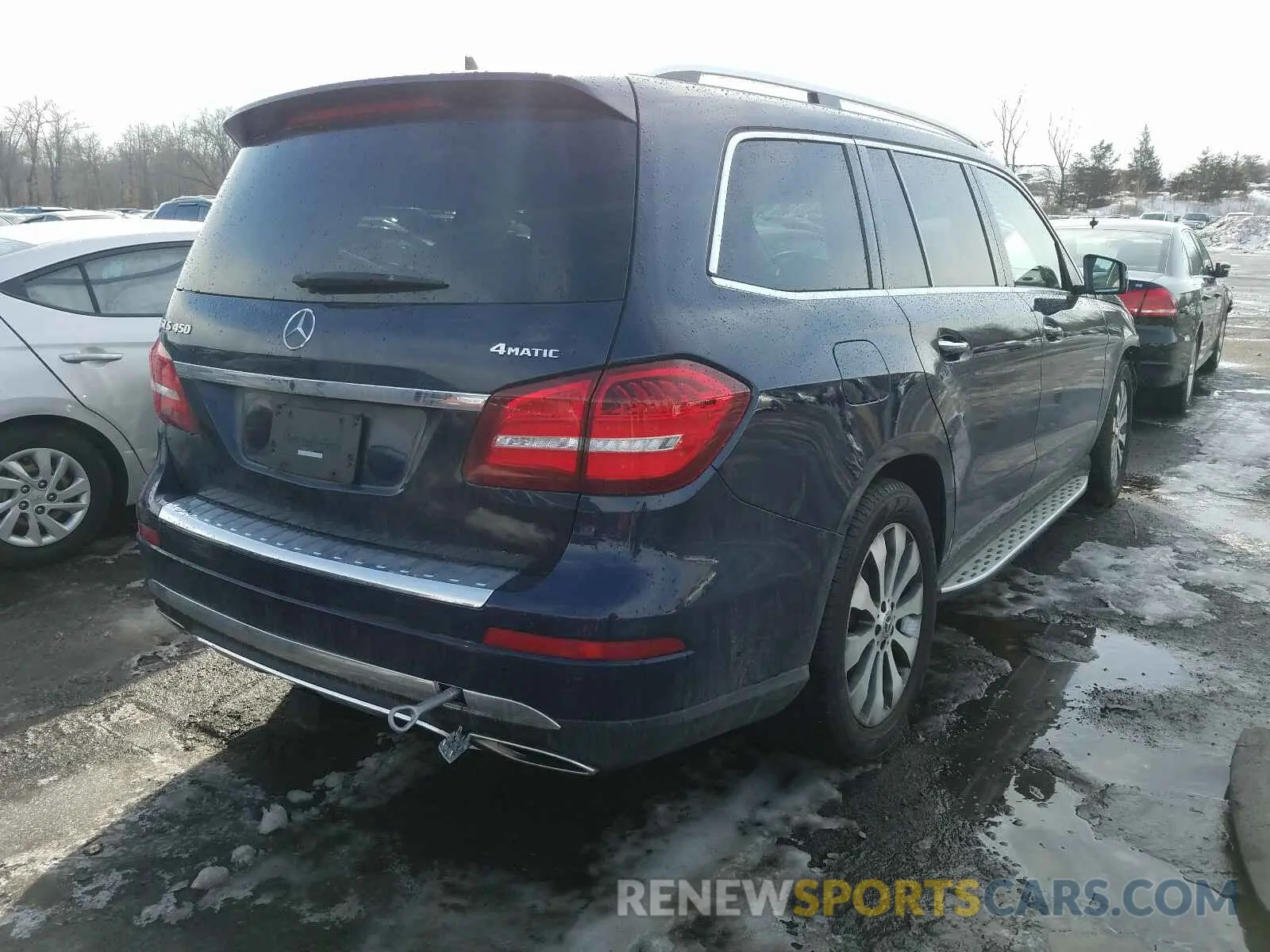 4 fotografías del automóvil dañado 4JGDF6EE3KB228052 MERCEDES-BENZ G CLASS 2019
